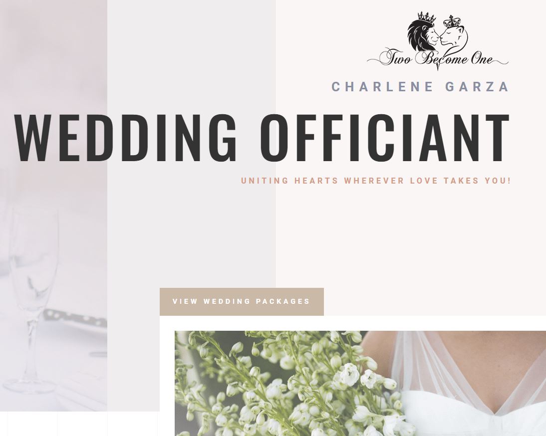 A Beautiful Union: Crafting a Stunning Website for Two Become One Wedding Officiant
