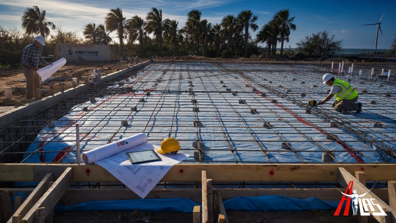 ATLAS Engineering On-Site Foundation Work – Rio Grande Valley, Texas Valley Plans Logo