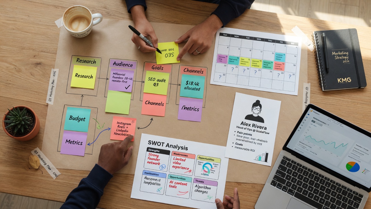 How to Build a Small Business Marketing Plan That Actually Works: 10-Step Guide